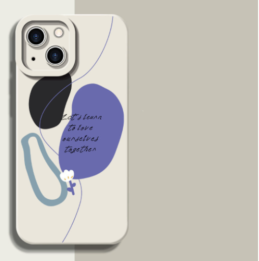Title 8, Klein Blue Oil Painting Mobile Phone Case, prot...
