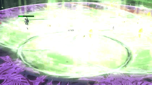 エクサは発生した場所へ移動する