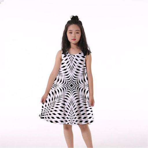 Title 23, Girls 3D Rainbow Print Nightdress. Soft, comfo...