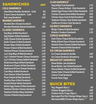 Sandwich Cafe menu 5