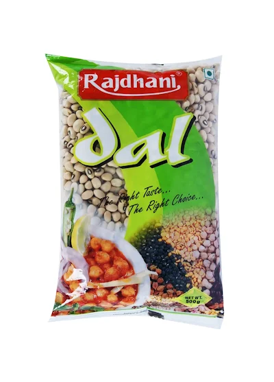 Rajdhani White Lobiya - 500 gm