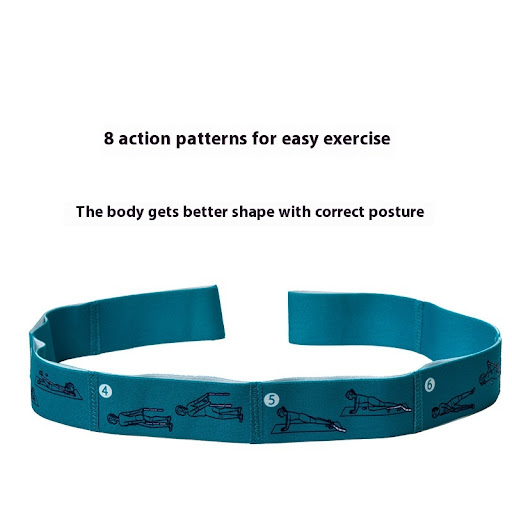 Title 6, Yoga Stretch Dance Ribbon Training Belt. Tensio...
