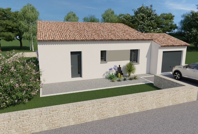  Vente Terrain + Maison - Terrain : 600m² - Maison : 90m² à Eyguières (13430) 