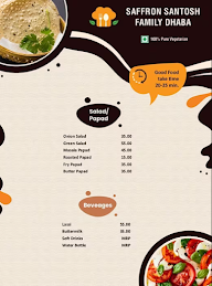 Saffron Santosh Family Dhaba menu 5