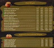 Biryani Queen menu 2