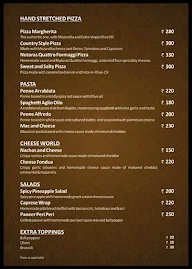 Nutoras Creamery menu 1