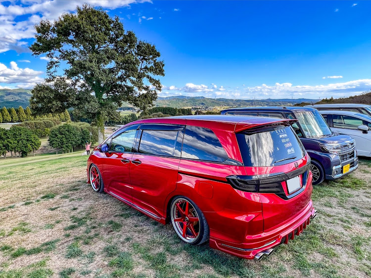 オデッセイのclub.M・秋を求めて・大田原市・NASU FARM VILLAGE・また4月に来よう🌸に関するカスタム事例の投稿画像5枚目