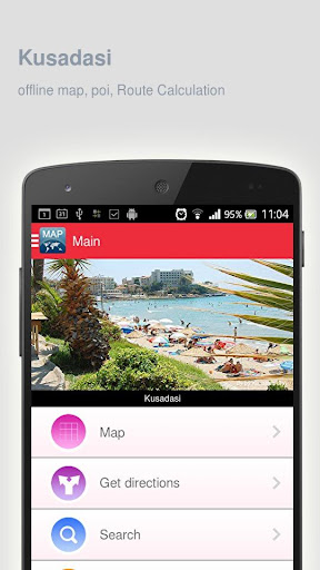 Kusadasi Map offline