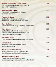 The Woods menu 3