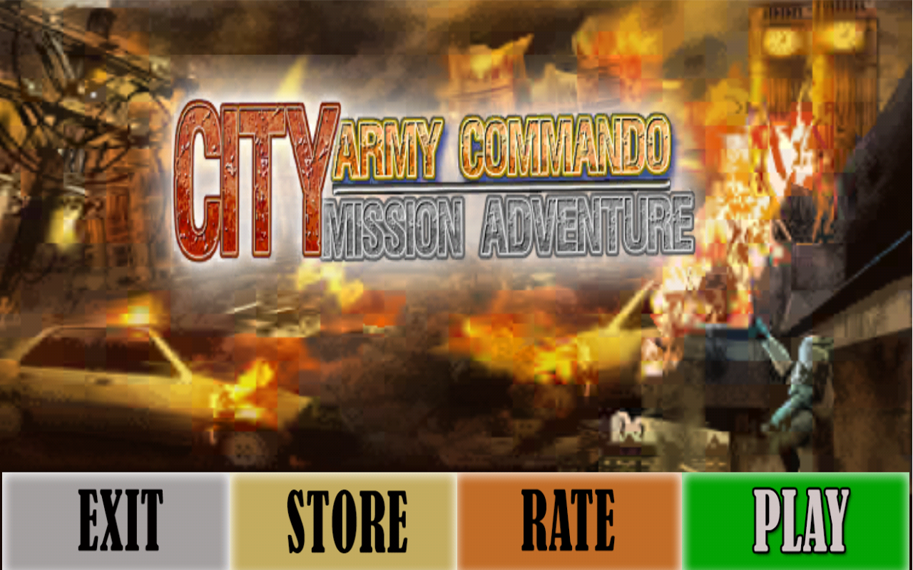 Image result for City Army Commando Mission Adventure 2017 Action Shooting Game APK