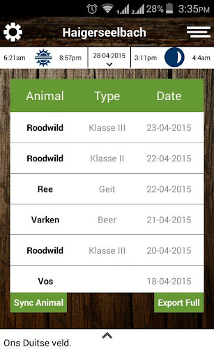 iWildlife Log