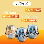 Ly Thuỷ Tinh Chịu Nhiệt Hình Kim Cương Diamond Cốc Cafe Cao Cấp - Vs471