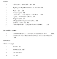 Dosa Junction menu 3