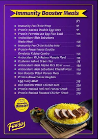 Faasos Signature Wraps & Rolls menu 4