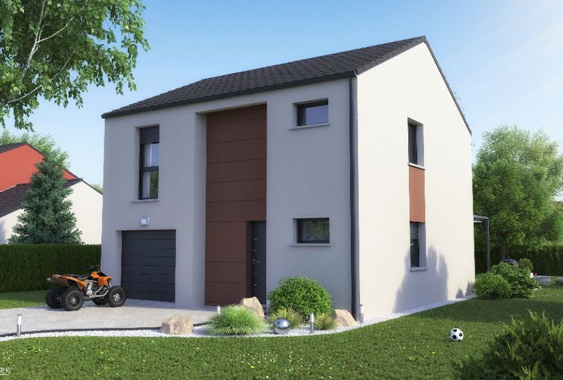  Vente Terrain + Maison - Terrain : 250m² - Maison : 89m² à Rettel (57480) 