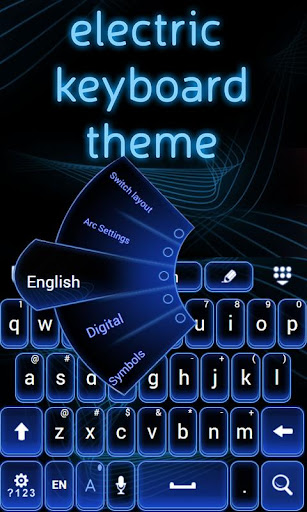 Electric GO Keyboard Theme