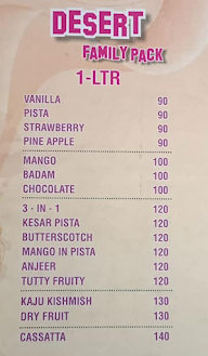 Fancy Ice Cream menu 7