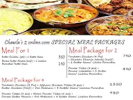 Chawlas 2 menu 2