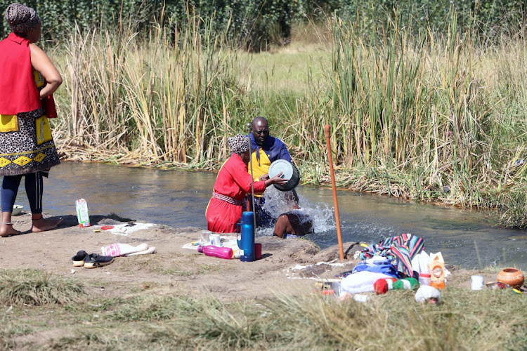 People are receiving a "cleansing" ahead of Easter in the Klip River catchment.