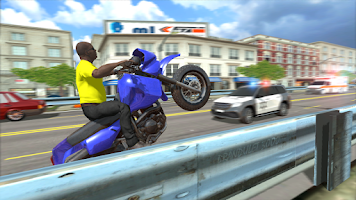 City Traffic Moto Rider Screenshot