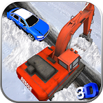 Cover Image of ดาวน์โหลด Snow Rescue Excavator Sim 1.2 APK