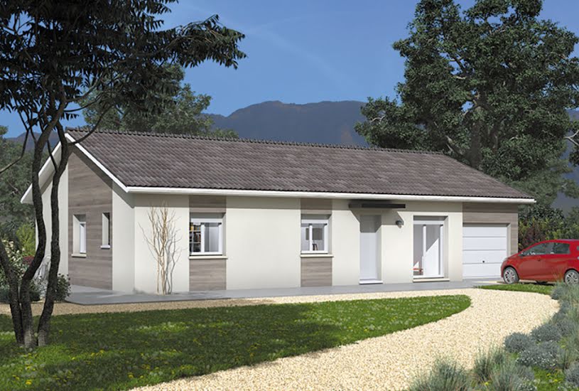  Vente Terrain + Maison - Terrain : 800m² - Maison : 100m² à Villette-d'Anthon (38280) 