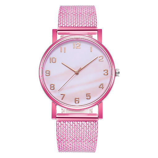 Title 4, Ladies Mesh trap Quartz Watch Casual Simple Dig...