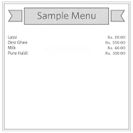 Sukhmani Lassi menu 1