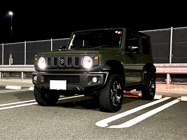 ジムニーシエラのショックアブソーバー・工藤自動車・車高はノーマルのまま・さらばフワフワに関するカスタム事例の投稿画像2枚目