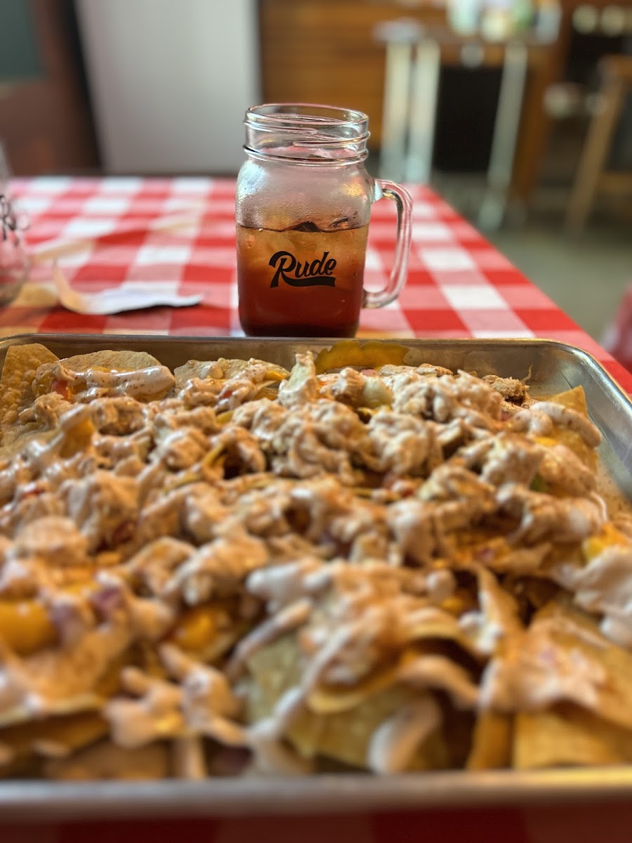 GF Chicken Nachos