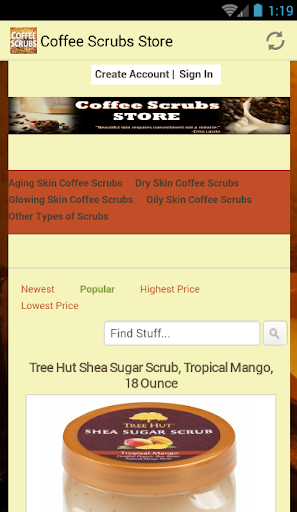 Coffee Scrubs Store