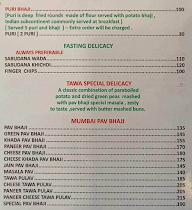 Restaurant Shabari Pure Veg menu 2