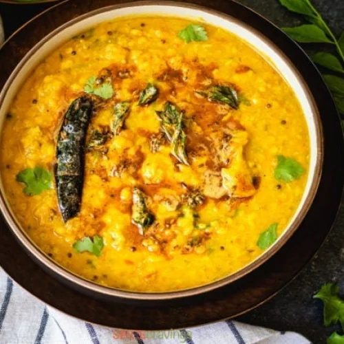 Dal Tadka With 3 Butter Roti