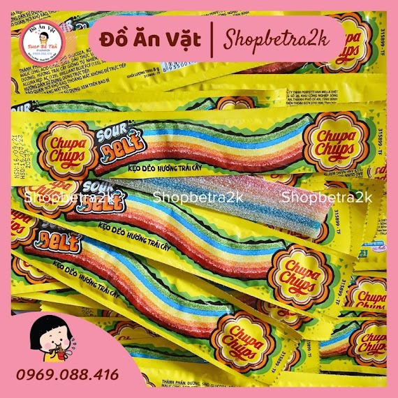 Kẹo Dẻo Cầu Vồng Chupa Chups Vị Trái Cây