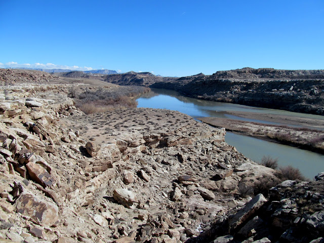 Near the bank of the Green River