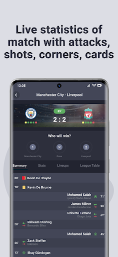 Screenshot Super Score - Live scores