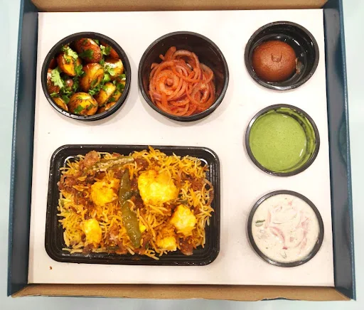 Charcoal Meal Box - Veg