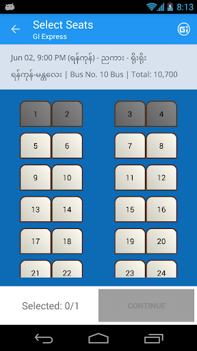 Screenshot GI Express