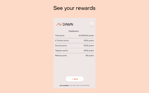 DAWN Validator Chrome Extension Preview 4