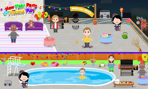 Updated Pretend Play My Home New Year Party Kids Game Pc Android App Mod Download 21