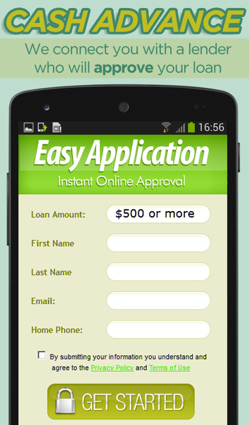 Android application Cash Advance Money Loan App screenshort