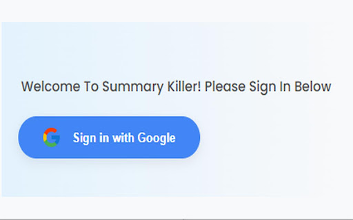 Summary Killer