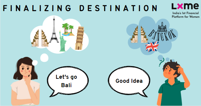 Finalizing Travel Destination