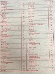 Nanak Dhaba menu 2