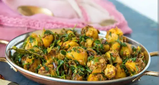 Dry Aloo Methi