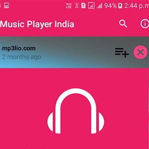 Music, Audio, Mp3, Song Player  Icon