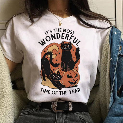Title 17, White round neck printed short sleeve t-shirt, ...