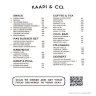Kaapi & Co. menu 4