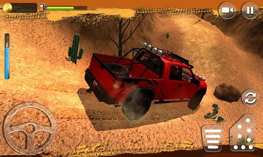 Offroad Muscle Truck Driving Simulator 2017 banner