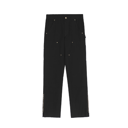 Title 5, American High Street Destruction Raw Edge Slacks